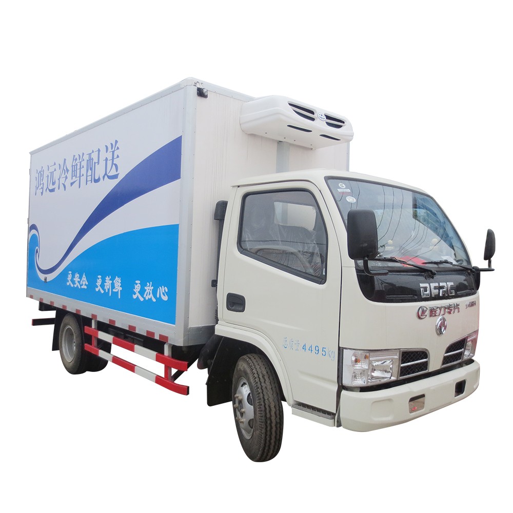 Dongfeng 4 Ton Truk Van Makanan Beku