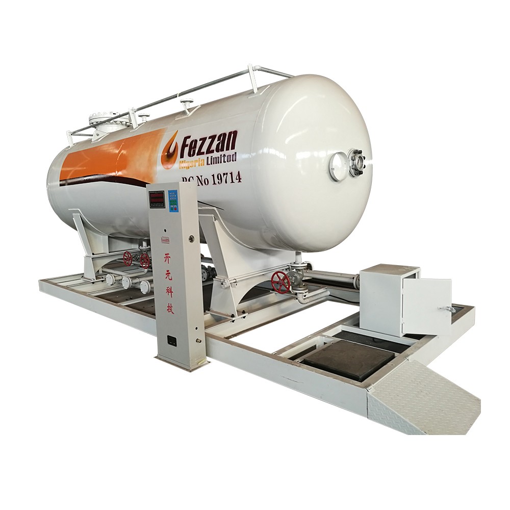 15 cbm Lpg-Skid-Tank
