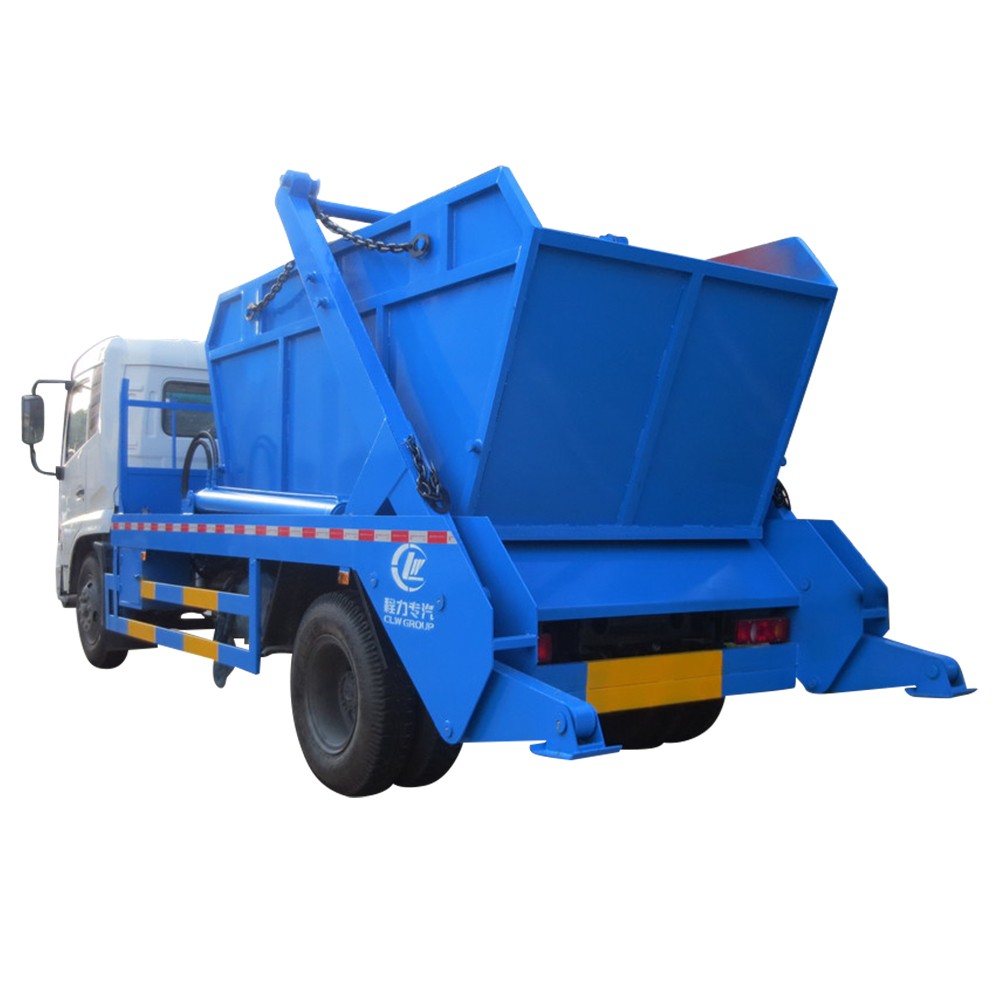 Dongfeng 8 M3 Pengangkat Hidrolik Truk Sampah