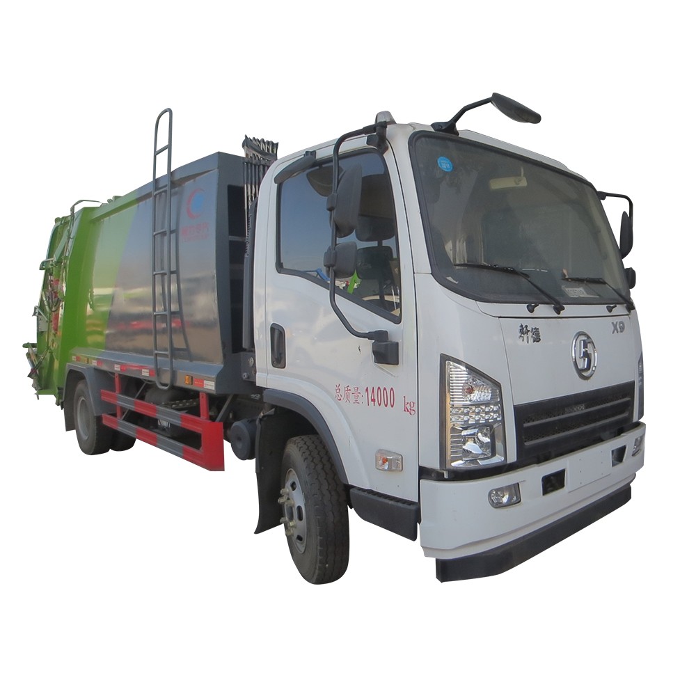 Truk Pemadat Sampah Shacman 10 Ton