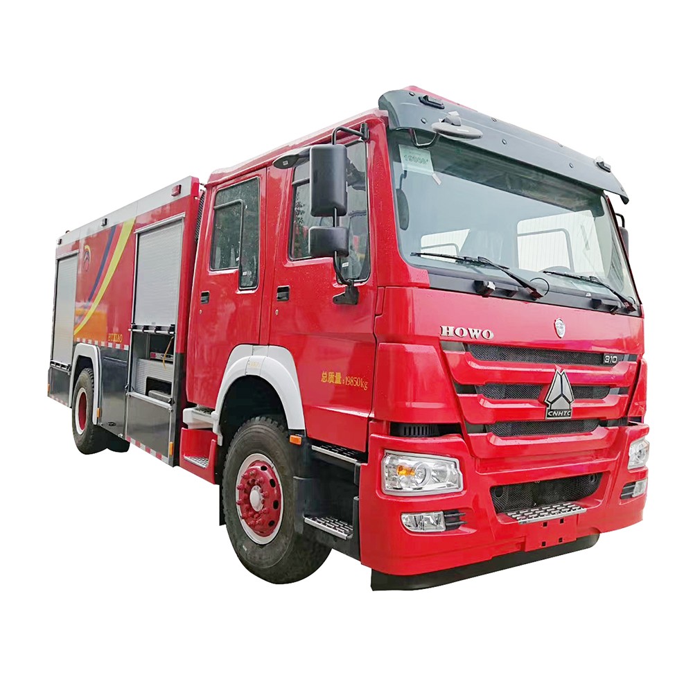 Howo 10000 Liter Water Tank Fire Truck