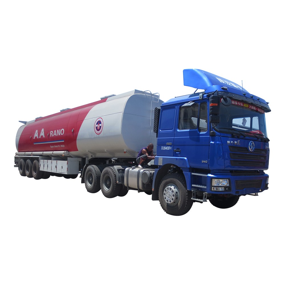 3 gardan pengangkut tangki minyak semi trailer 50000 liter